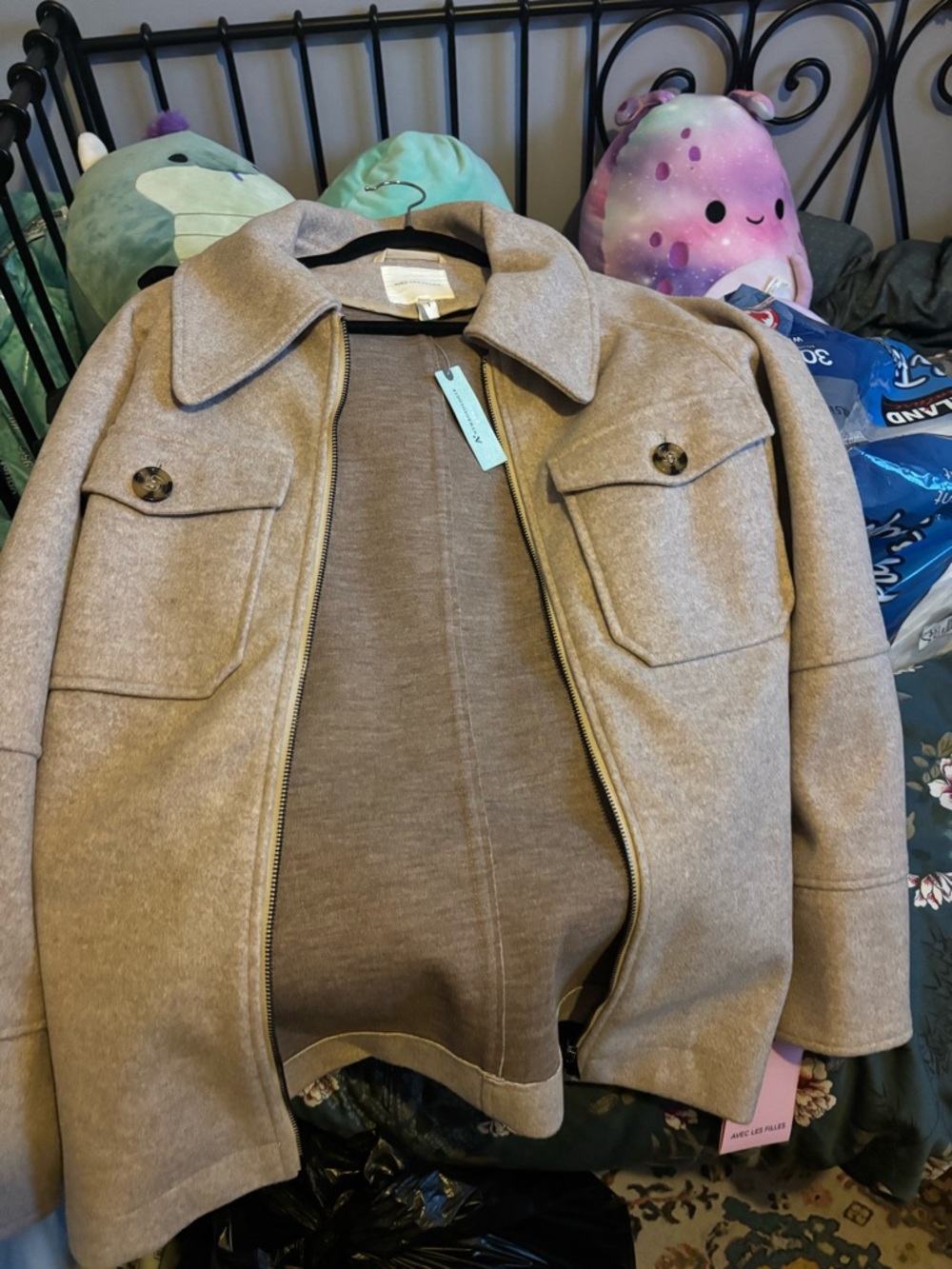 Anthropologie Cream Jacket - Picture 14 of 15